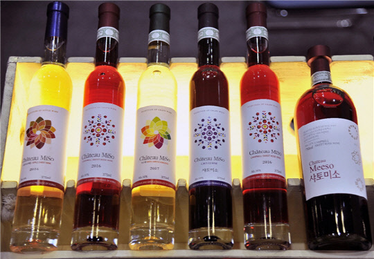 도란원의 '샤토미소' 제품(2018 대한민국 우리술 품평회 과실주 부문 대상)농림축산식품부 제공